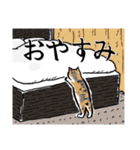 猫の菊ちゃんスタンプ（個別スタンプ：32）