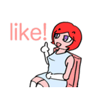 ぐんらんえ (English)（個別スタンプ：18）