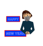 亜紀子4（個別スタンプ：7）