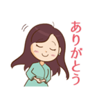 彼からの連絡が来る？不思議な魔女スタンプ（個別スタンプ：5）