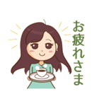 彼からの連絡が来る？不思議な魔女スタンプ（個別スタンプ：6）