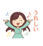 彼からの連絡が来る？不思議な魔女スタンプ（個別スタンプ：15）