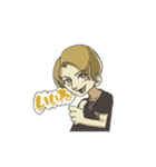 Ai$赤信号でもワタル(イラスト)（個別スタンプ：4）