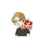 Ai$赤信号でもワタル(イラスト)（個別スタンプ：12）