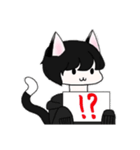 猫耳っ子のスタンプ（個別スタンプ：2）