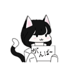 猫耳っ子のスタンプ（個別スタンプ：14）