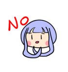 クラゲ少女（個別スタンプ：4）