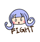 クラゲ少女（個別スタンプ：8）