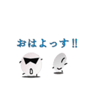 コロナくんとインフルさん（個別スタンプ：33）