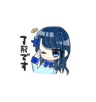カラフル女子高生すたんぷ（個別スタンプ：6）