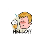 アルコール好きな人（個別スタンプ：1）