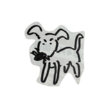 兄が描いた犬（個別スタンプ：6）