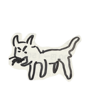 兄が描いた犬（個別スタンプ：7）
