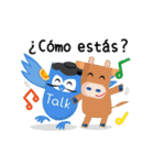 iTalkuTalk AI英中学習：お元気ですか（個別スタンプ：6）