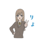 はしゃぐしろさき（個別スタンプ：3）