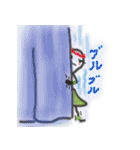 フラガールステッカー（個別スタンプ：21）
