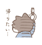お仕事がんばるかわうそぱぱ（個別スタンプ：8）