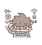 お仕事がんばるかわうそぱぱ（個別スタンプ：22）