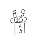 絵を書いたんだ（個別スタンプ：3）