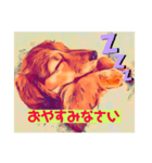 ダックスくんの日常❣️（個別スタンプ：1）