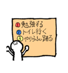 女の子(と愉快な生き物)（個別スタンプ：25）
