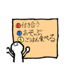 女の子(と愉快な生き物)（個別スタンプ：26）