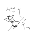 オコオコニャンコ「これが普段の顔ニャノ」（個別スタンプ：4）