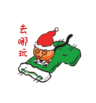 呱呱燃焦(クリスマス篇）（個別スタンプ：31）