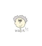 顔にかいてある人たち（個別スタンプ：16）