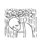 人間椅子メンバー手書きラインスタンプ（個別スタンプ：4）