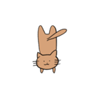 茶色のねこのすたんぷ（個別スタンプ：4）