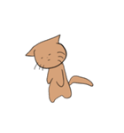 茶色のねこのすたんぷ（個別スタンプ：20）