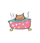 茶色のねこのすたんぷ（個別スタンプ：36）