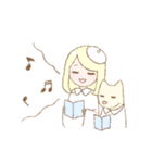 ぱすてるこいぬとおんなのこ2（個別スタンプ：14）