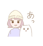 ぱすてるこいぬとおんなのこ2（個別スタンプ：21）