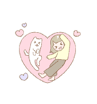 ぱすてるこいぬとおんなのこ2（個別スタンプ：26）