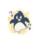 マンバンペンギンのジジンゴくん（個別スタンプ：1）