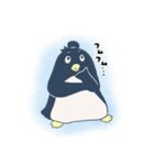 マンバンペンギンのジジンゴくん（個別スタンプ：4）