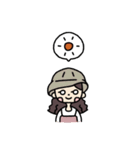 モアは帽子が好き！（個別スタンプ：2）