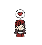 モアは帽子が好き！（個別スタンプ：3）