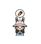 モアは帽子が好き！（個別スタンプ：5）