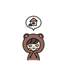 モアは帽子が好き！（個別スタンプ：6）