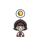 モアは帽子が好き！（個別スタンプ：9）