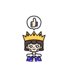 モアは帽子が好き！（個別スタンプ：14）