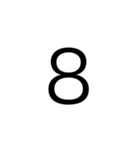 Number Reverse（個別スタンプ：8）