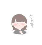 ゆる〜いおんなのこ。（個別スタンプ：2）