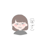 ゆる〜いおんなのこ。（個別スタンプ：14）
