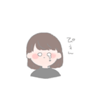 ゆる〜いおんなのこ。（個別スタンプ：19）