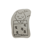 下手ねこスタンプ（個別スタンプ：5）