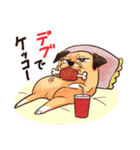 パグっぽい犬（個別スタンプ：24）